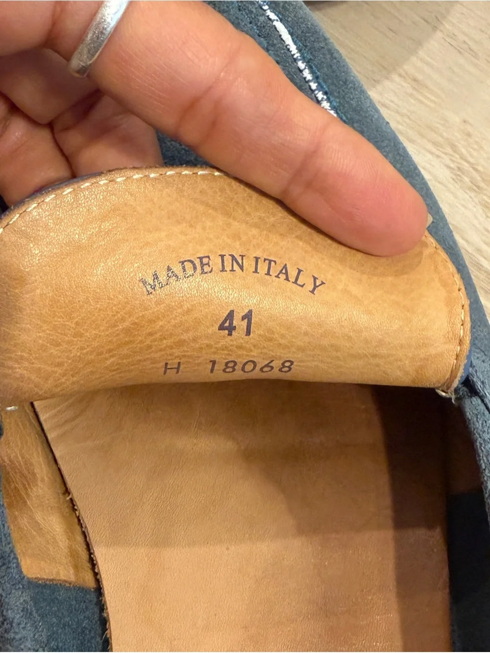 Loro Piana Teal Suede Tassel Loafers